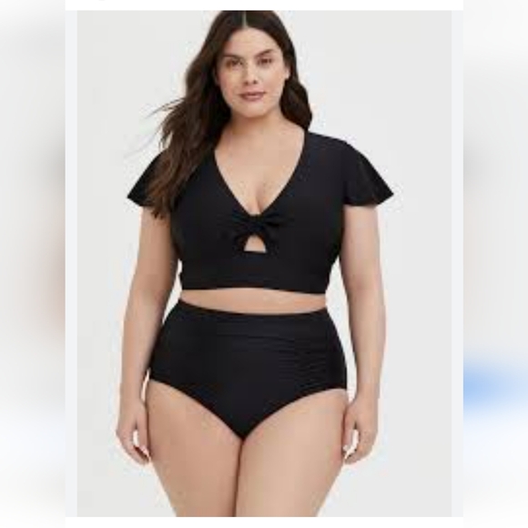 torrid Other - Torrid 2x black 2 piece bikini swimsuit